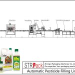 Pestitsidlarni avtomatik to'ldirish liniyasi